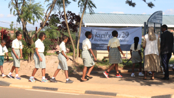 Builder.io's drag and drop interface